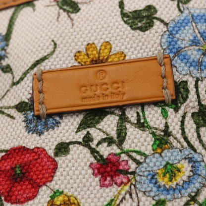 Gucci Craft Flora Canvas, Multicolour, Canvas, Tote Bag