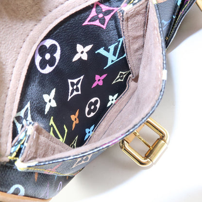 Louis Vuitton Lodge Monogram Multicolor, Black, Canvas, Handbag