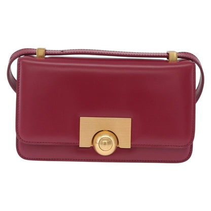 Bottega Veneta BV Classic Spazzolato Leather, Red, Leather, Handbag