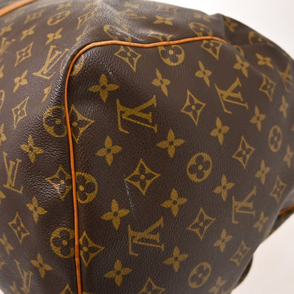 Louis Vuitton Keepall Canvas, Brown, Canvas, Travel Bag