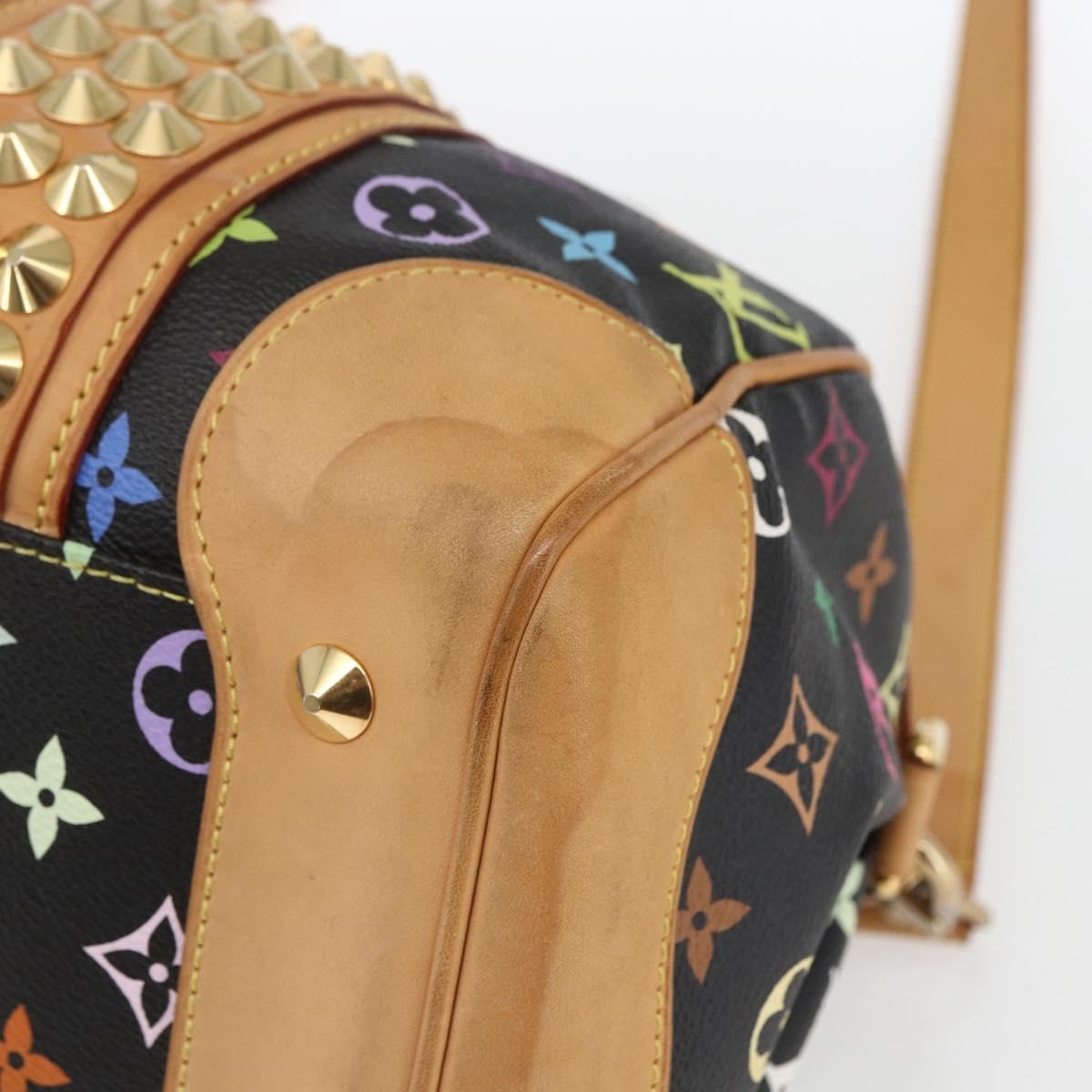 Louis Vuitton Courtney Monogram Multicolor, Black, Canvas, Handbag