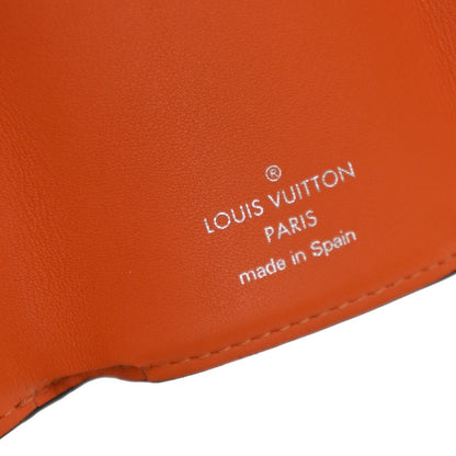 Louis Vuitton Discovery Monogram Taigarama, Orange, Leather, Wallet