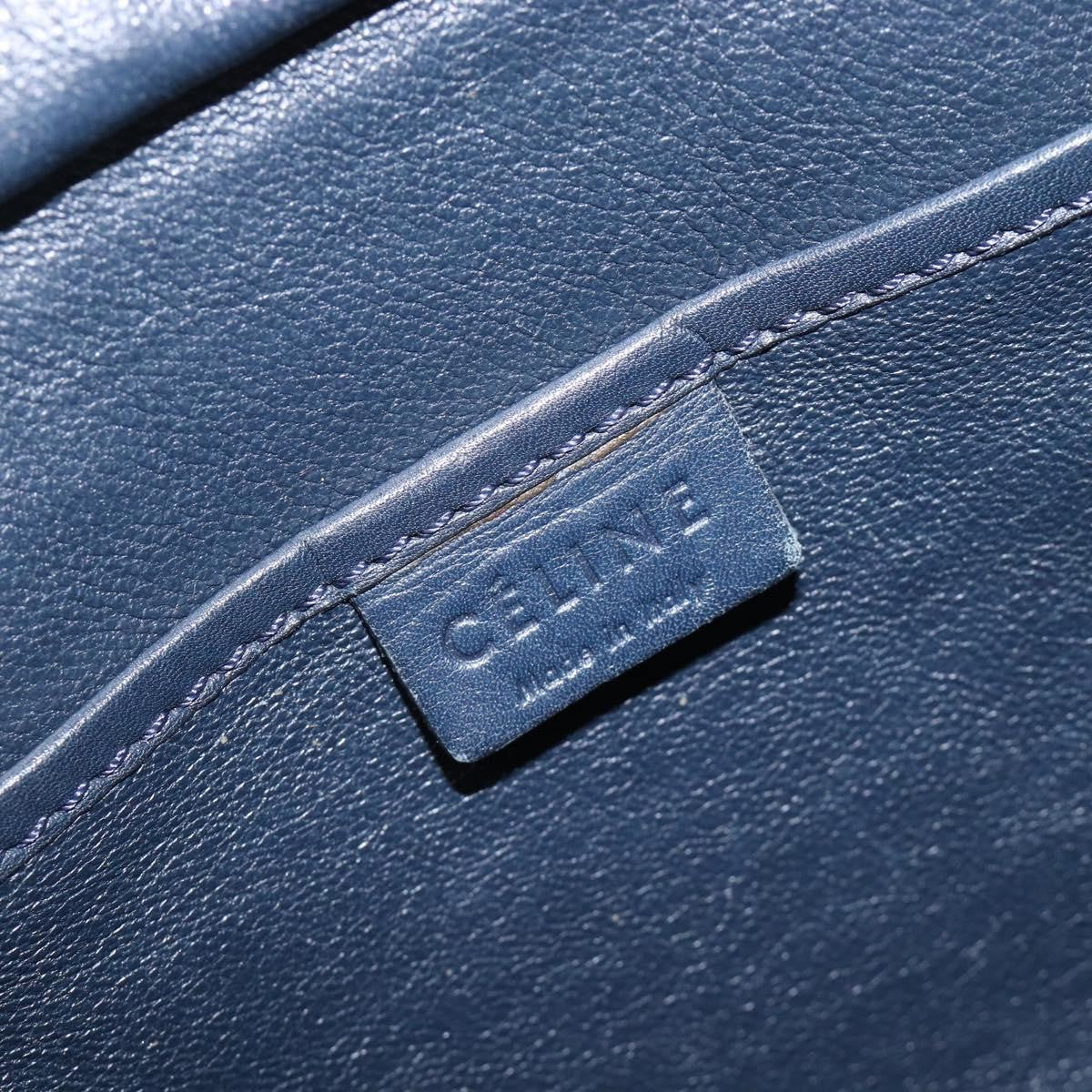 Celine Luggage Smooth Leather, Navy, Leather, Handbag