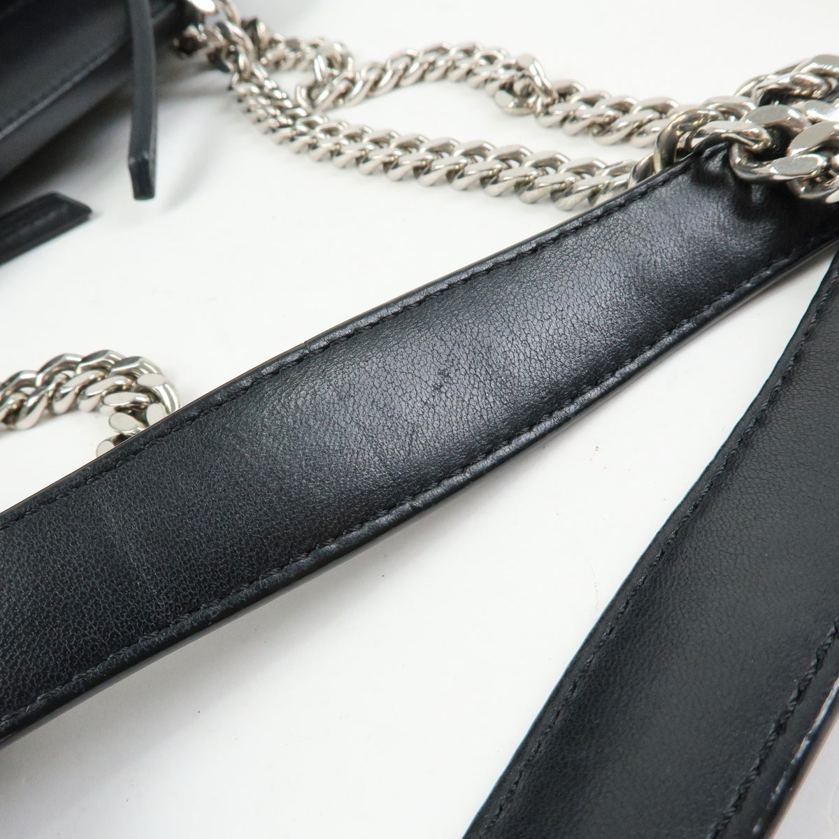 Fendi DotCom Click Quilted Leather, Black, Leather, Shoulder Bag