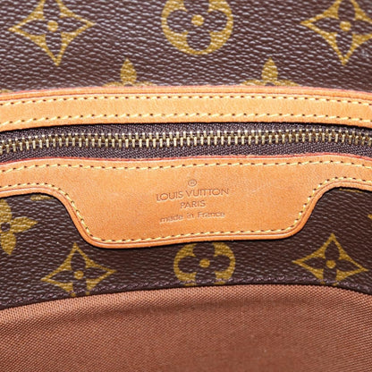 Louis Vuitton Shopping Sac Monogram Canvas, Brown, Canvas, Handbag