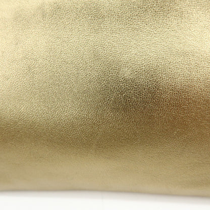 Salvatore Ferragamo Gancini Leather, Gold, Leather, Crossbody Bag