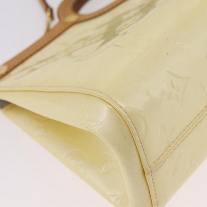 Louis Vuitton Roxbury Drive Monogram Vernis, Beige, Patent Leather, Handbag