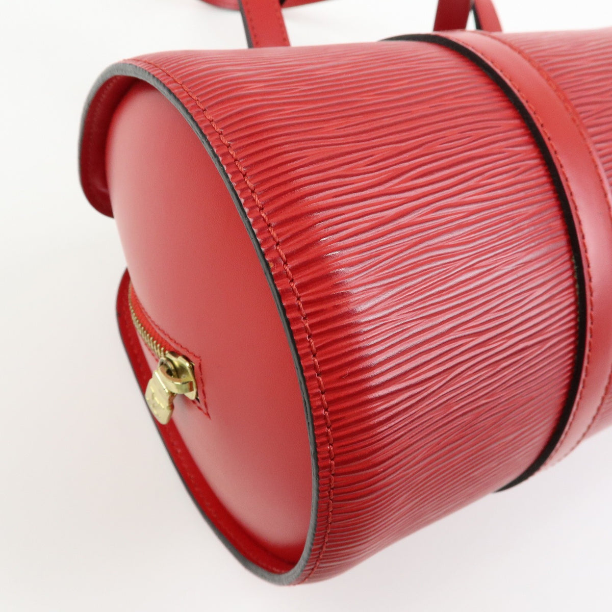 Louis Vuitton Soufflot Epi Leather, Red, Leather, Tote Bag