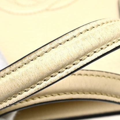 Gucci Soho Convertible Top Handle Satchel Leather, Beige, Leather, Handbag