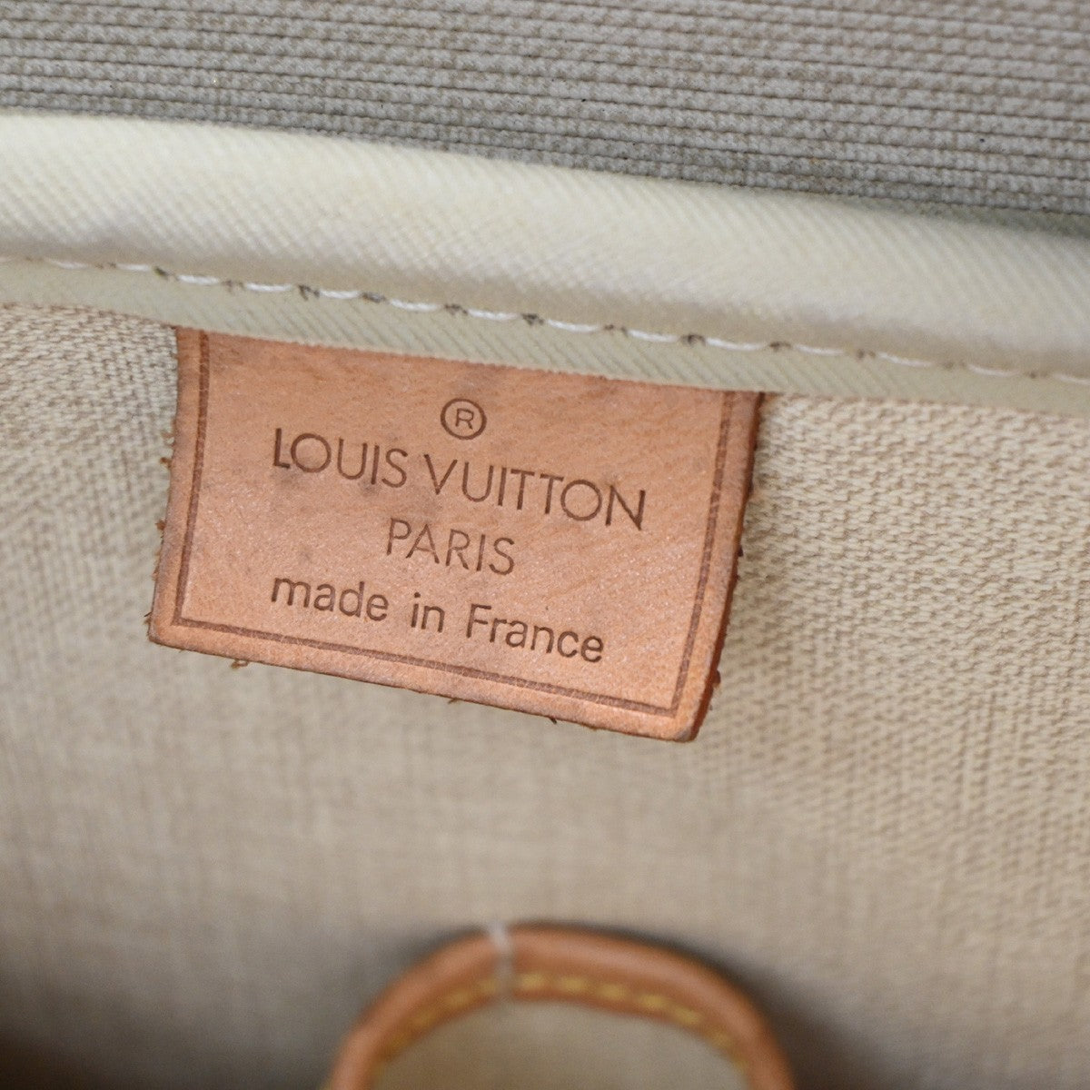 Louis Vuitton Deauville Monogram, Brown, Canvas, Handbag