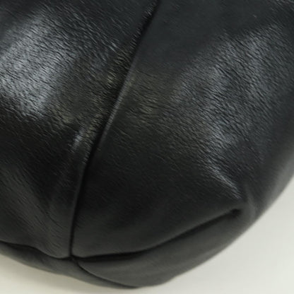Saint Laurent Vintage Shoulder bag Leather, Black, Leather, Shoulder Bag