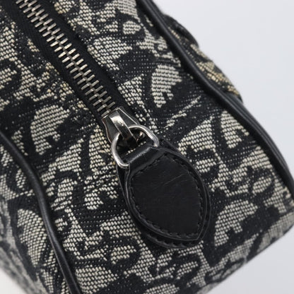 Christian Dior Trotter Double Saddle Canvas, Black, Canvas, Handbag