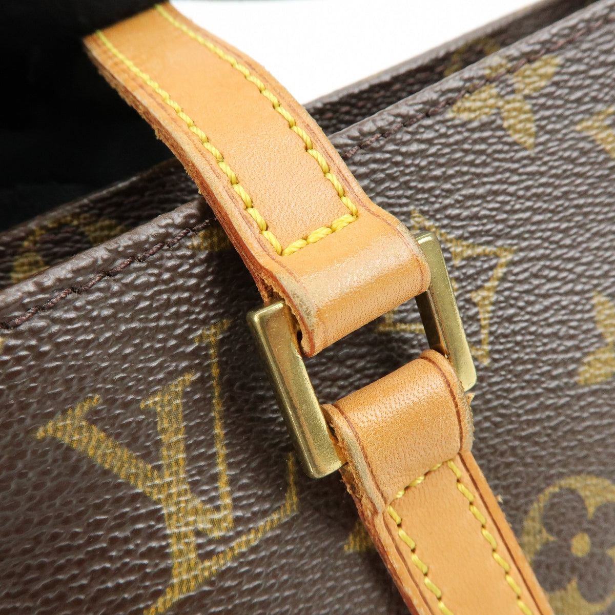 Louis Vuitton Vavin Monogram Empreinte Leather, Brown, Canvas, Tote Bag