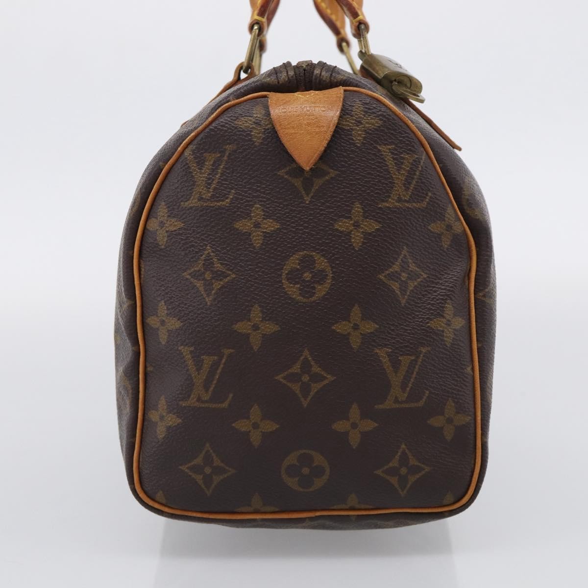 Louis Vuitton Speedy Monogram Canvas, Brown, Canvas, Handbag