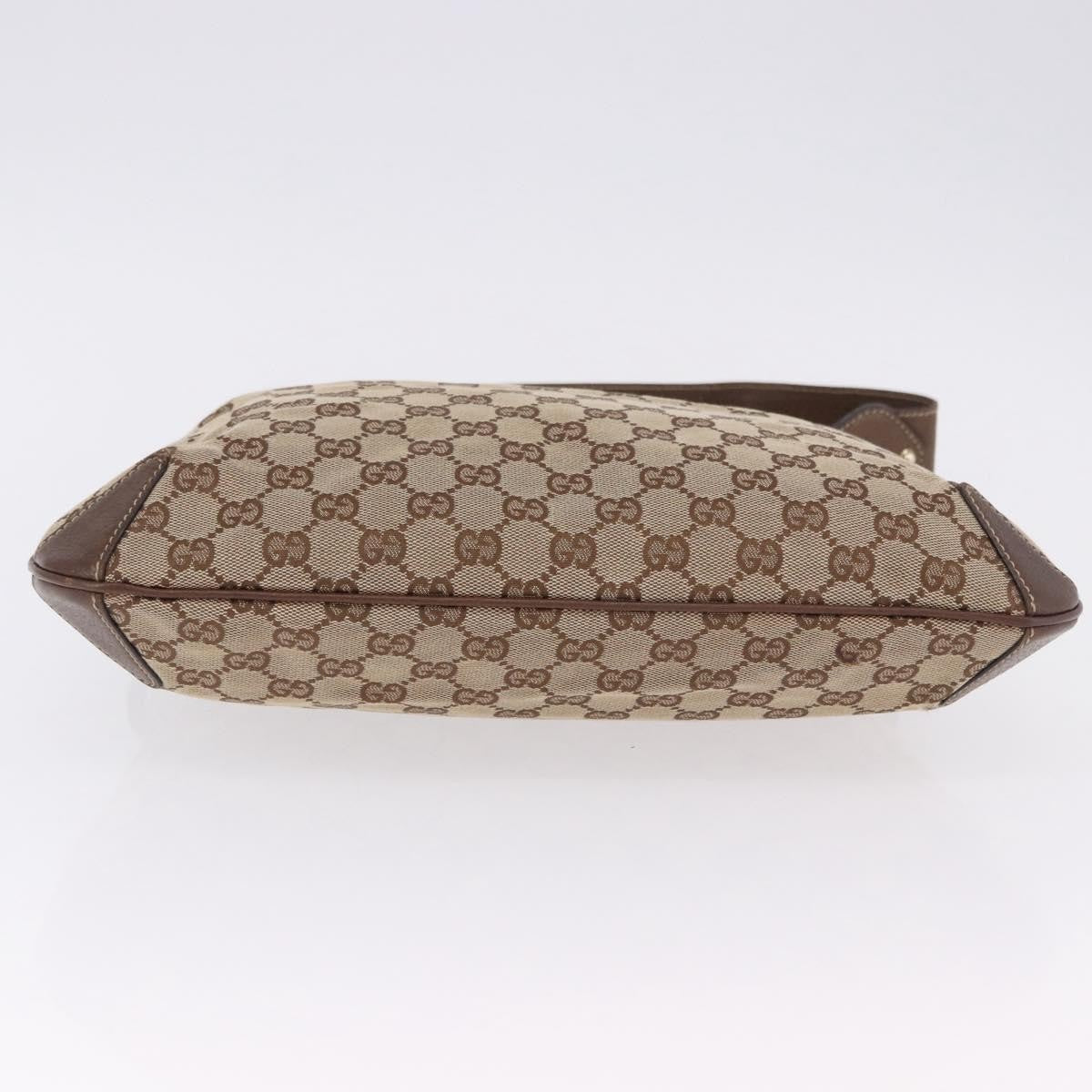 Gucci Horsebit Hobo GG Canvas, Beige, Canvas, Handbag