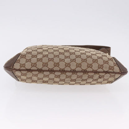 Gucci Horsebit Hobo GG Canvas, Beige, Canvas, Handbag