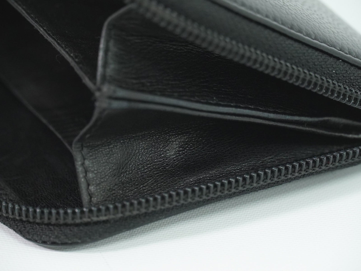 Chanel Timeless CC Zipped Caviar, Black, Leather, Wallet