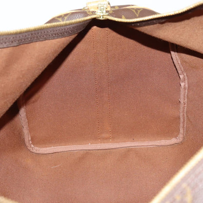 Louis Vuitton Keepall Bandouliere Bag Monogram Canvas, BROWN, CANVAS, Travel bag
