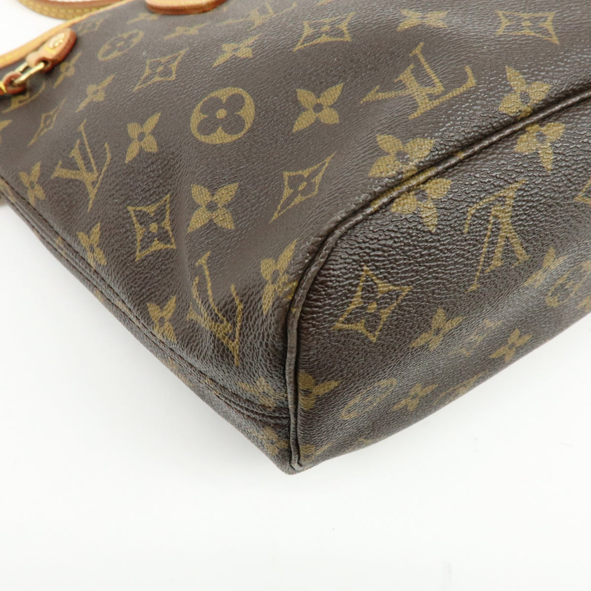 Louis Vuitton Neverfull Monogram Canvas, Brown, Canvas, Tote Bag
