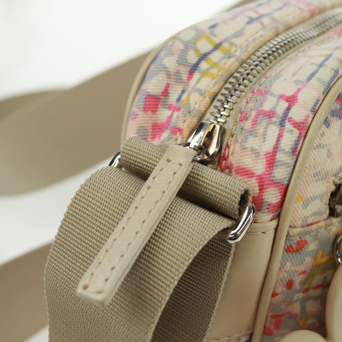 Chanel Vintage Clover Camera Printed Canvas, Multicolour, Canvas, Shoulder Bag