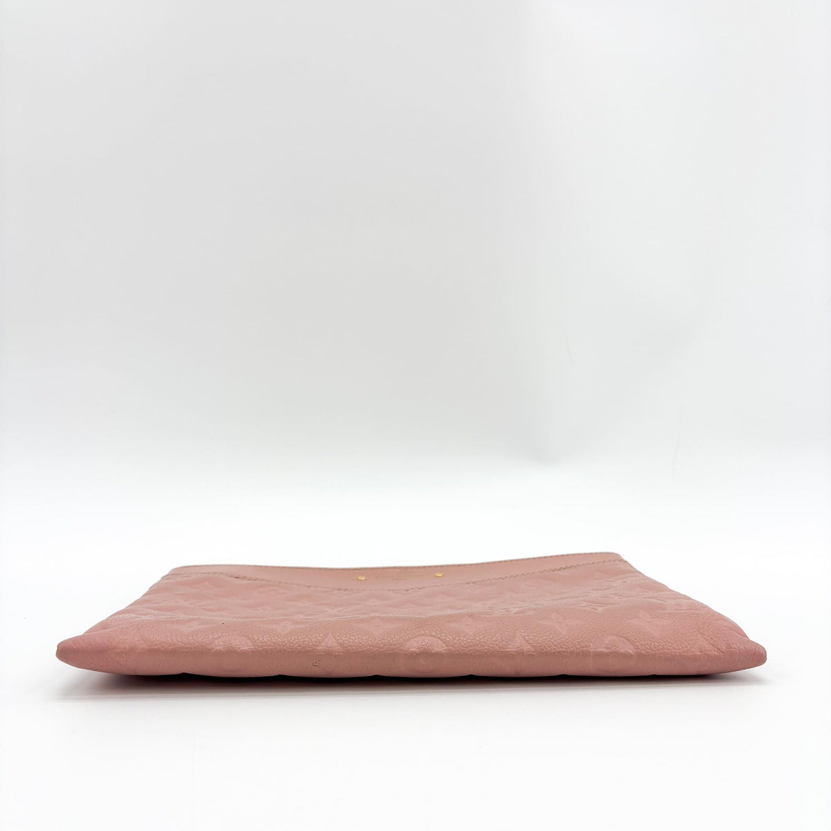 Louis Vuitton Daily Pouch Monogram Empreinte Leather, Pink, Leather, Clutch