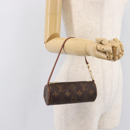 Louis Vuitton Papillon Pochette Monogram Canvas, Brown, Canvas, Clutch