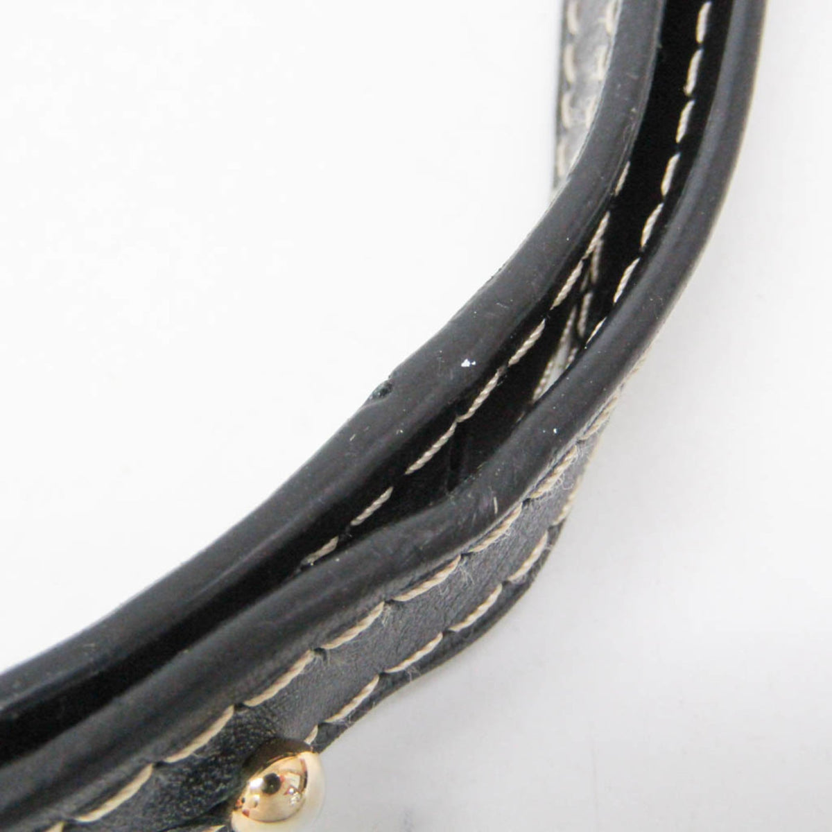 Loewe Gate Leather Leather with Raffia, Black, Leather, Shoulder Bag
