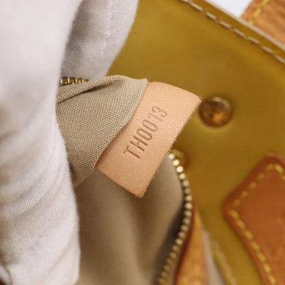 Louis Vuitton Reade Monogram Vernis, Beige, Patent Leather, Handbag