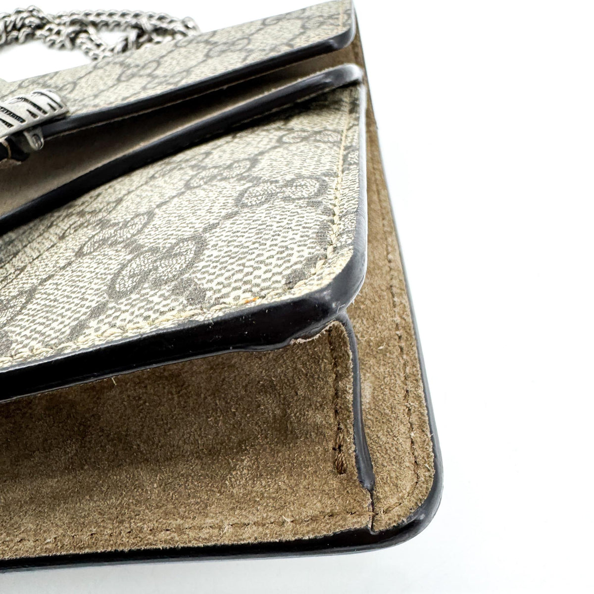 Gucci Dionysus GG Coated Canvas, Brown, Canvas, Handbag