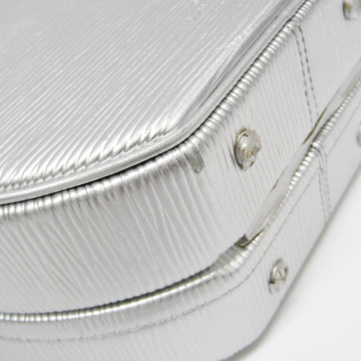 Louis Vuitton Petite Boite Chapeau Epi Leather, Silver, Leather, Handbag