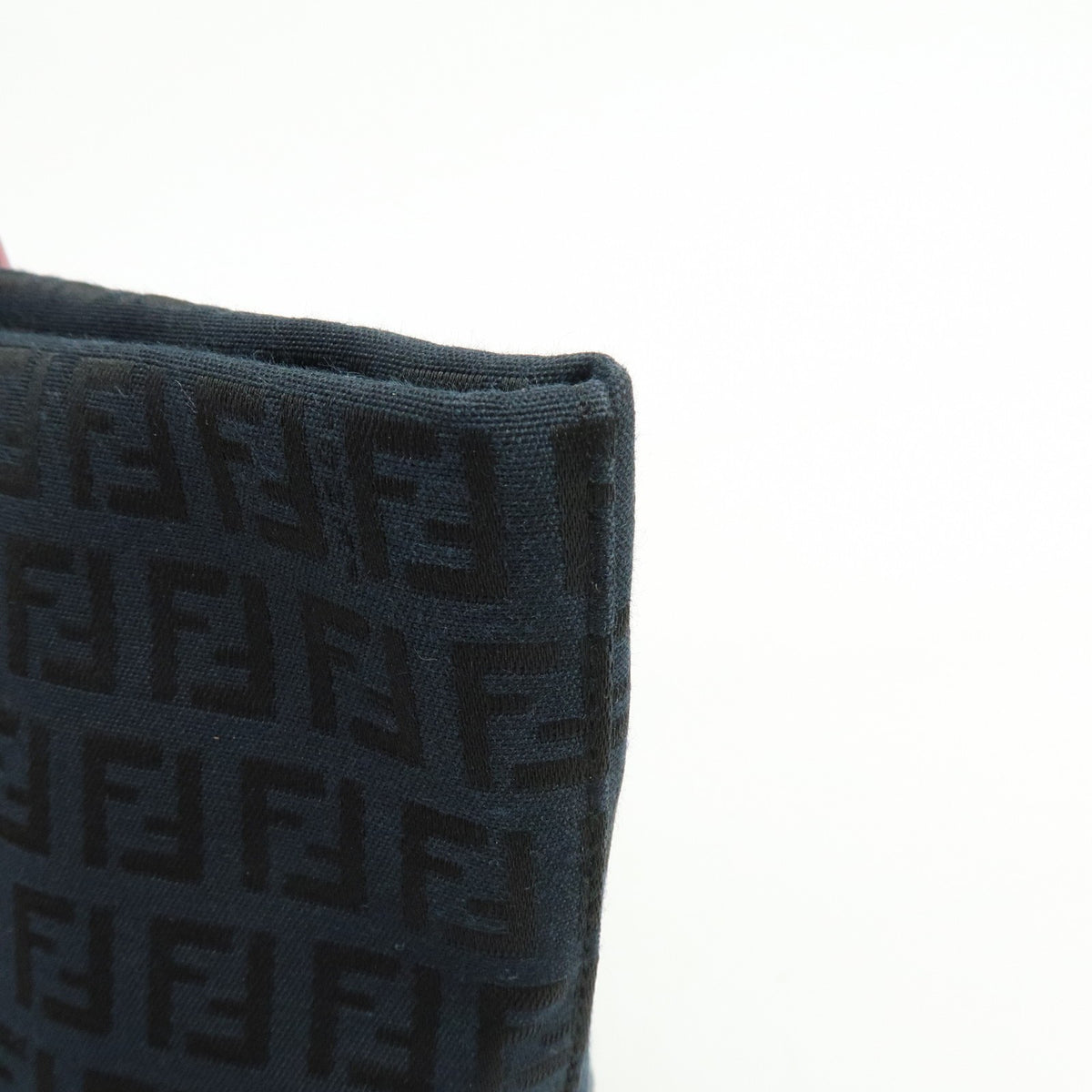 Fendi Superstar Zucchino Canvas, Black, Canvas, Tote Bag