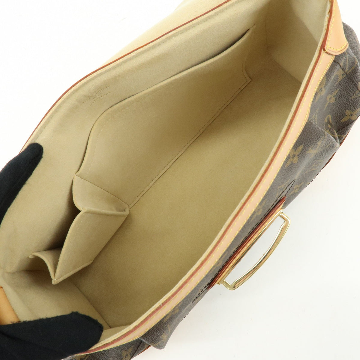 Louis Vuitton Beverly Monogram Canvas, Brown, Canvas, Handbag