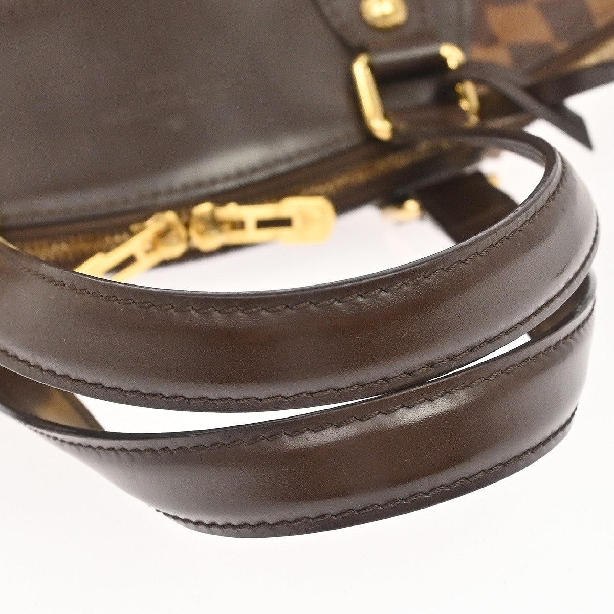 Louis Vuitton Verona Damier Ebene, Brown, Canvas, Tote Bag