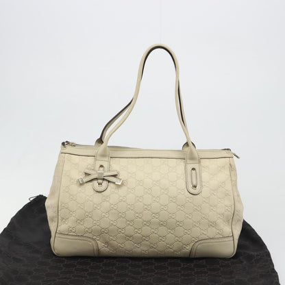 Gucci Princy Tote Guccissima Leather, Beige, Leather, Shoulder Bag