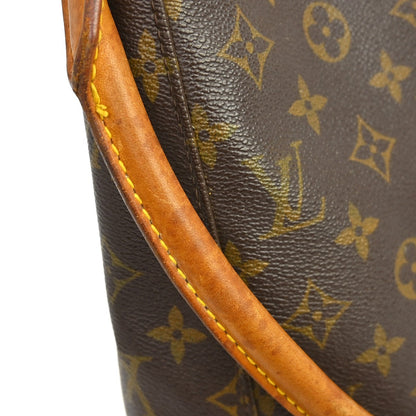 Louis Vuitton Looping Monogram Canvas, Brown, Canvas, Handbag