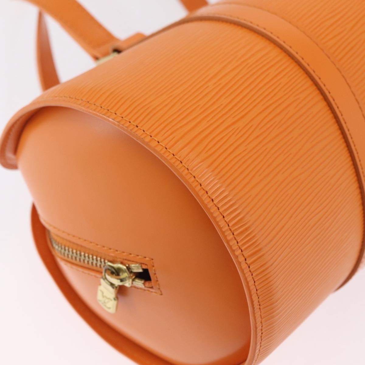 Louis Vuitton Soufflot Epi Leather, Orange, Leather, Tote Bag