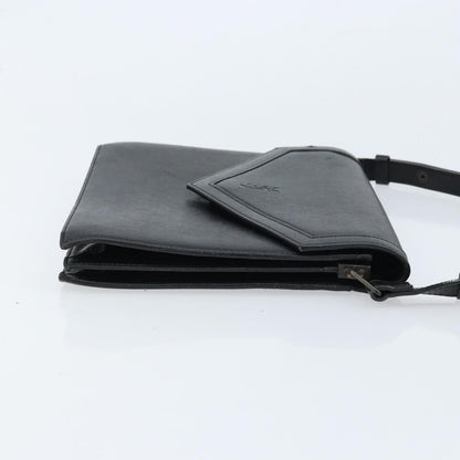 Saint Laurent Vintage Leather, Black, Leather, Handbag