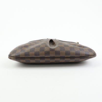 Louis Vuitton Bloomsbury Damier, Brown, Canvas, Shoulder Bag