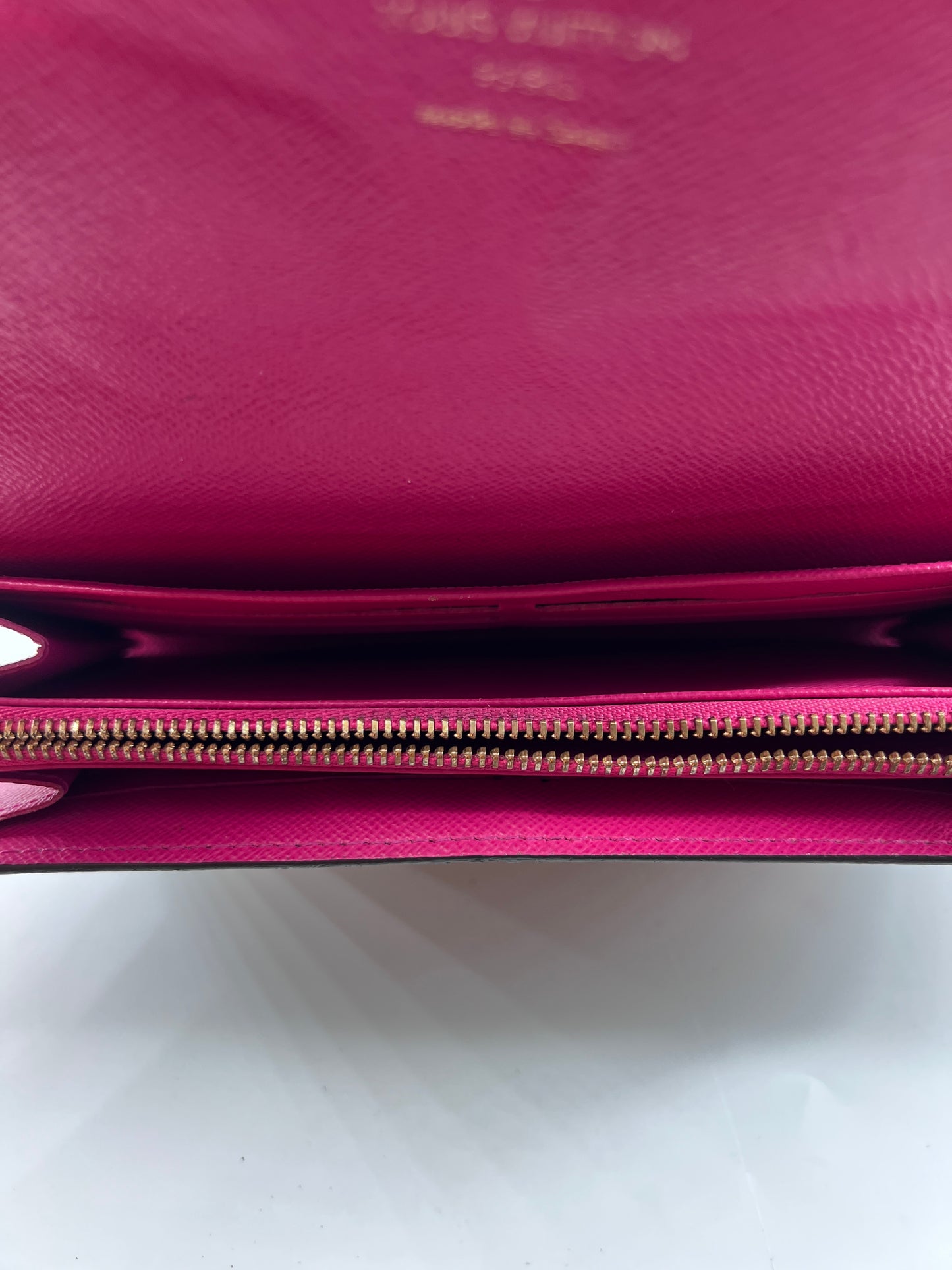 Louis Vuitton Portefeuille Sarah Wallet Monogram Empreinte, BROWN, CANVAS, Wallets