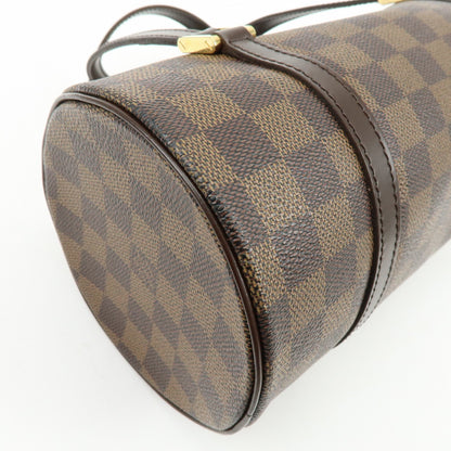 Louis Vuitton Papillon Damier, Brown, Canvas, Handbag