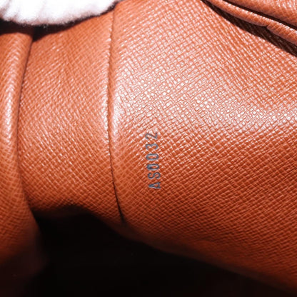 Louis Vuitton Boulogne Monogram Canvas, Brown, Canvas, Handbag