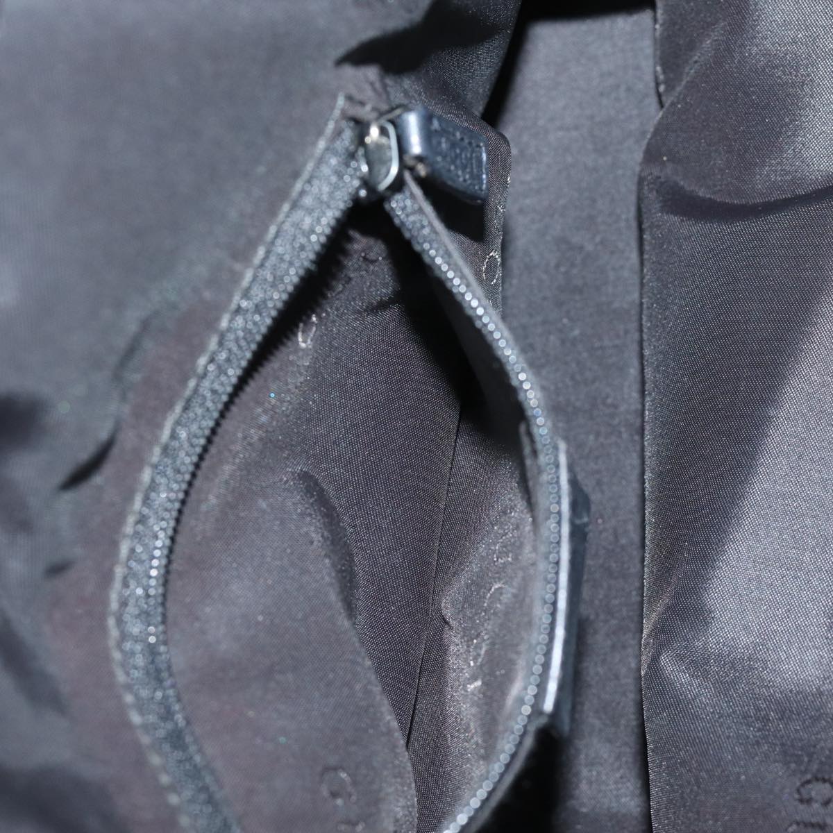 Gucci Vintage Shoulder Bag Nylon, KHAKI, NYLON, Shoulder bag