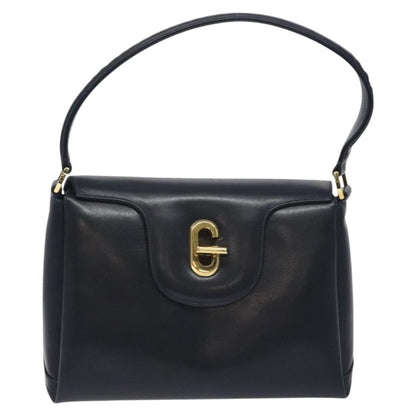 Gucci Vintage Leather, Navy, Leather, Handbag