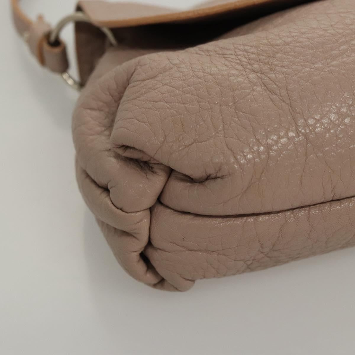 Chloe Lily Leather, Pink, Leather, Handbag