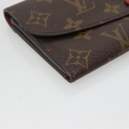 Louis Vuitton Emilie Monogram Canvas, Red, Canvas, Wallet