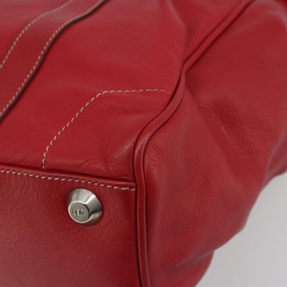 Christian Dior CD Shoulder bag Leather, Red, Leather, Shoulder Bag