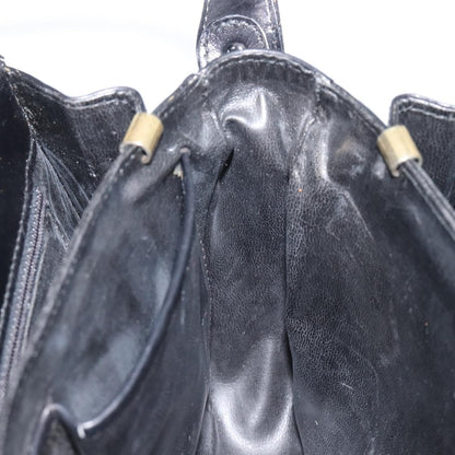 Celine Horse Carriage Leather, Black, Leather, Shoulder Bag