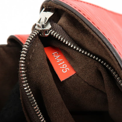 Louis Vuitton Cluny Top Handle Epi Leather, Red, Leather, Handbag