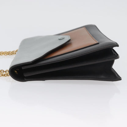 Celine Pocket Envelope Leather, Multicolour, Leather, Shoulder Bag