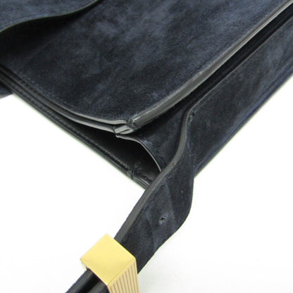 Bottega Veneta Marie Suede, Navy, Suede, Shoulder Bag